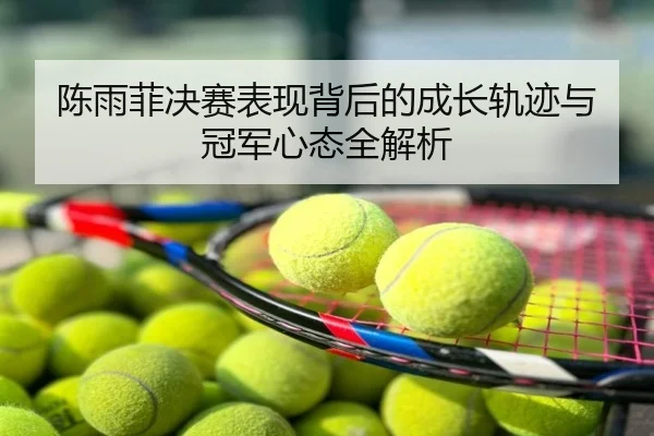 陈雨菲决赛表现背后的成长轨迹与冠军心态全解析
