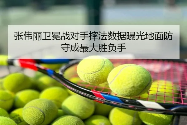 张伟丽卫冕战对手摔法数据曝光地面防守成最大胜负手
